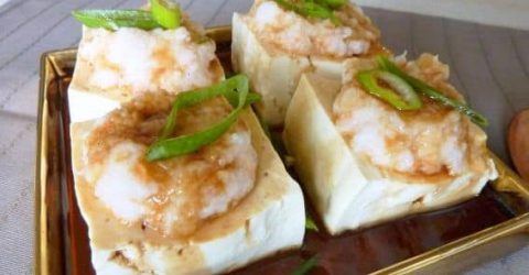 Tofu-a-Vapor-com-Pasta-de-Camarao
