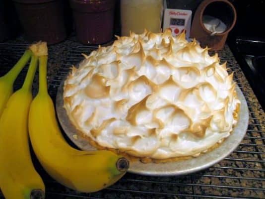 Tarte Cremosa de Banana