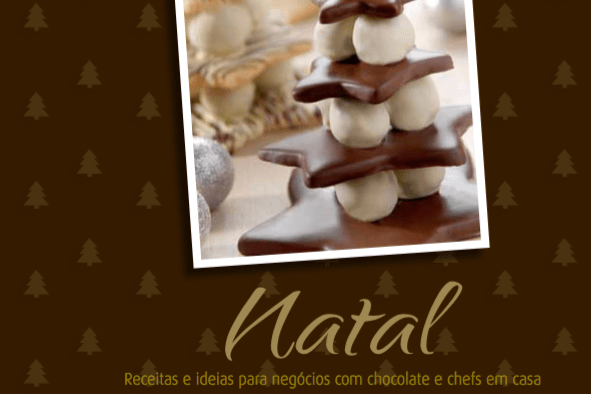 Livro Receitas de Chocolate de Natal