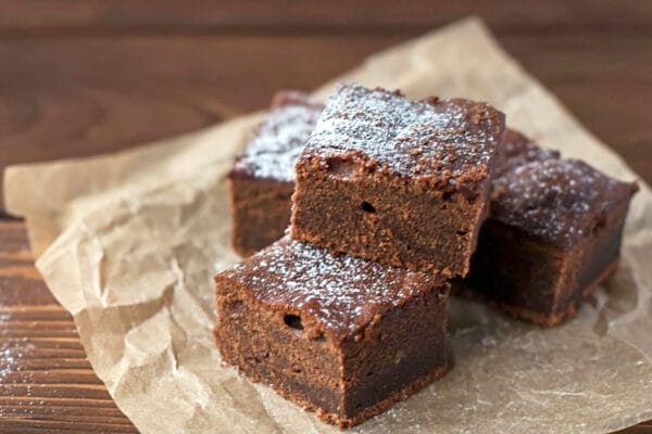 Brownie de Chocolate com Limão