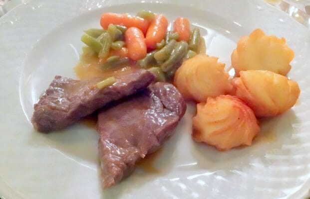 Escalopes de Vitela com Molho de Pimenta