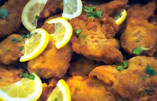 Frango Panado no Forno