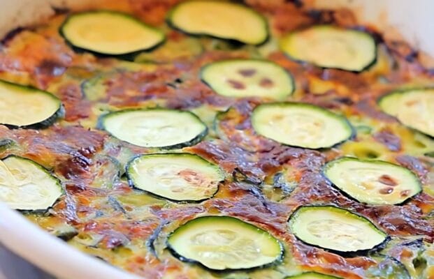 Frittata de Cogumelos e Legumes