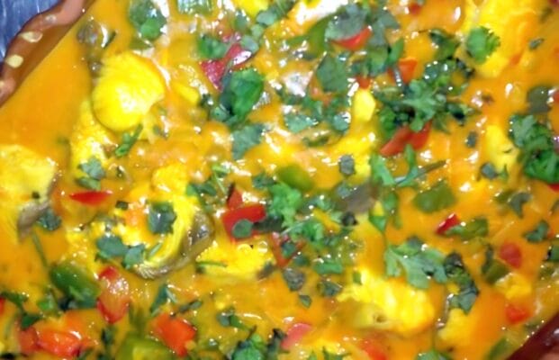 Moqueca de Peixe com Camarão