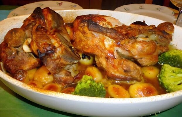 Pá de Porco no Forno