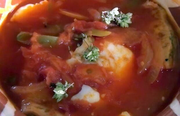 Sopa de Tomate Alentejana