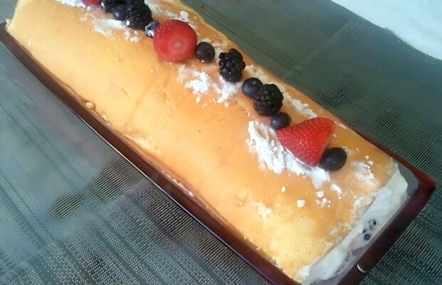 Torta de Frutas Vermelhas