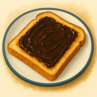 Tosta de Vegemite Australiana