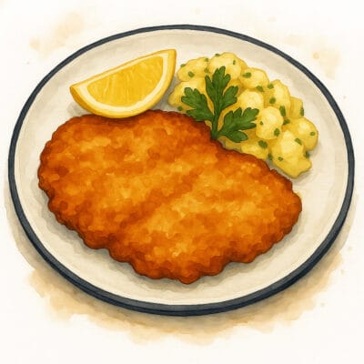 Wiener Schnitzel Austríaco • Austrian Wiener Schnitzel