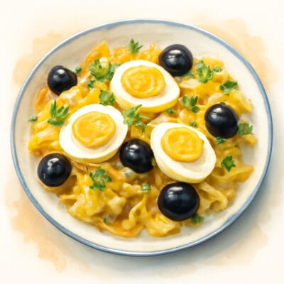 Bacalhau à Gomes de Sá • Codfish Gomes de Sá Style