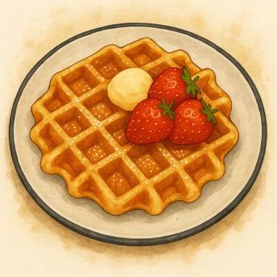 Waffles Belgas • Belgian Waffles