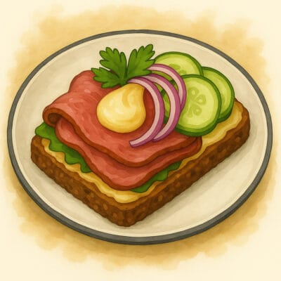 Smørrebrød Dinamarquês