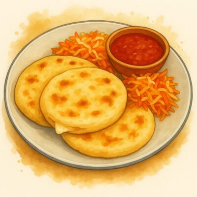 Pupusas de El Salvador