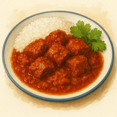 Rendang da Indonésia