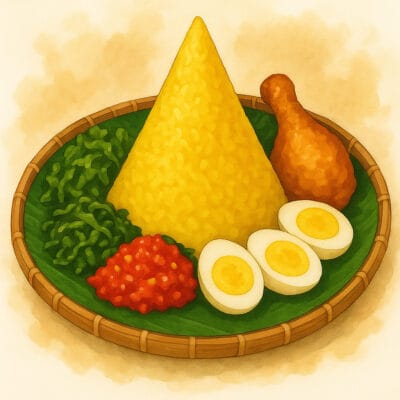 Tumpeng da Indonésia