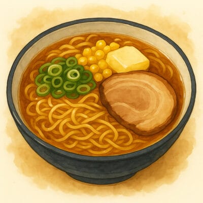 Ramen de Miso ao Estilo de Sapporo