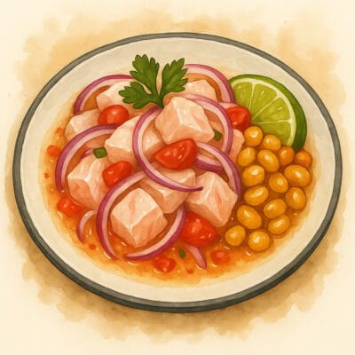 Ceviche Peruano • Peruvian Ceviche
