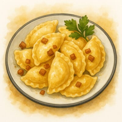 Pierogi Poloneses • Polish Dumplings