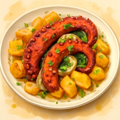 Polvo Assado no Forno • Roasted Octopus