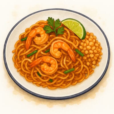 Pad Thai Tailandês • Thai Pad Thai