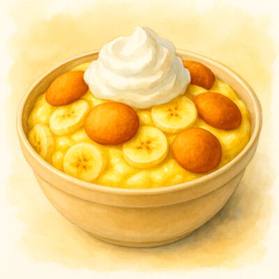 Pudim de Banana • Banana Pudding