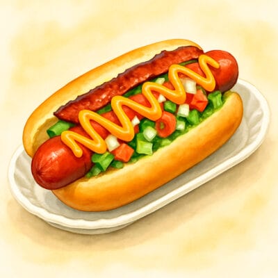 Cachorro-Quente Sonorense • Sonoran Hot Dog