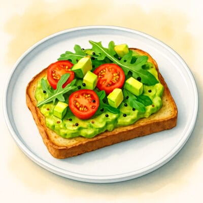 Torrada de Abacate da Califórnia • California Avocado Toast