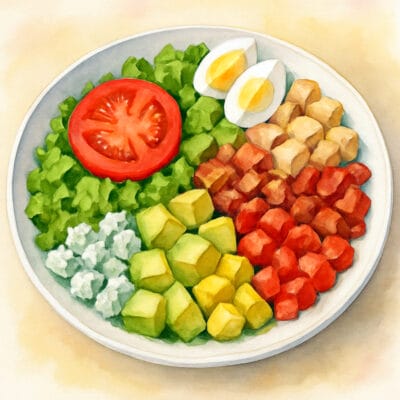 Salada Cobb • Cobb Salad