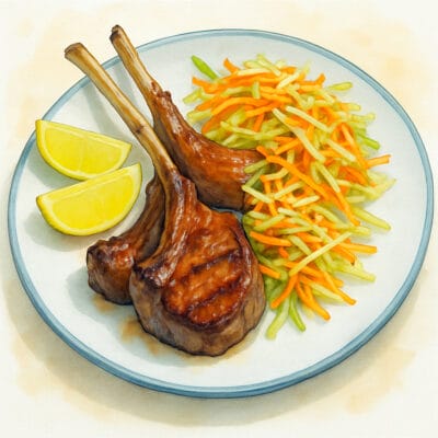 Costeletas de Cordeiro • Lamb Chops