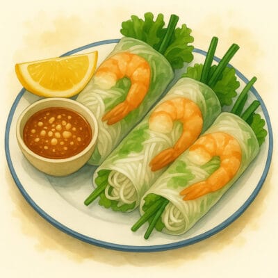 Rolinhos Primavera Vietnamitas • Vietnamese Spring Rolls